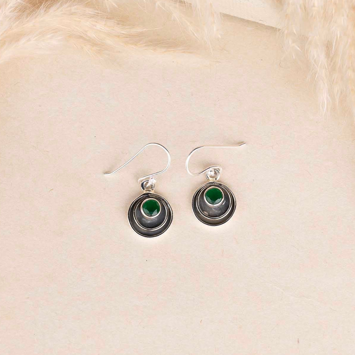 Silver Dangling Earrings