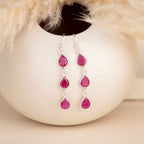 Silver Dangling Earrings