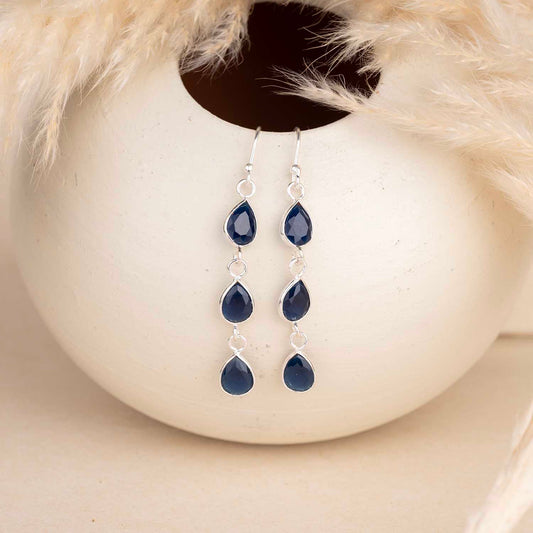 Silver Dangling Earrings