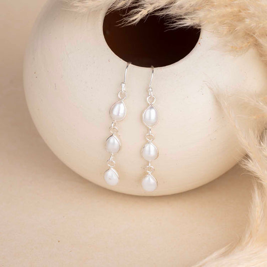 Silver Dangling Earrings