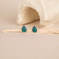 Silver Drop Studs