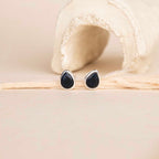 Silver Drop Studs