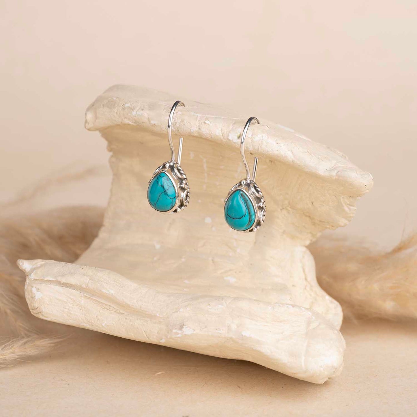 Classic Silver Drop Earrings