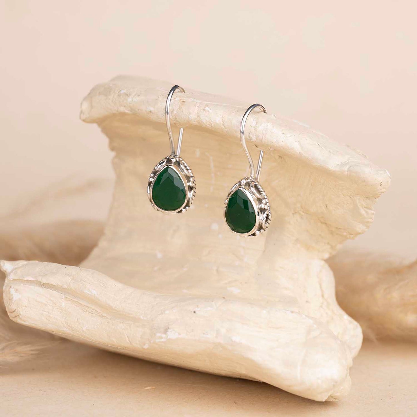 Classic Silver Drop Earrings