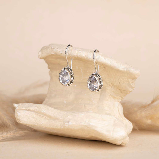 Classic Silver Drop Earrings