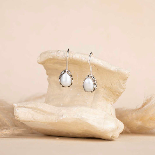 Classic Silver Drop Earrings