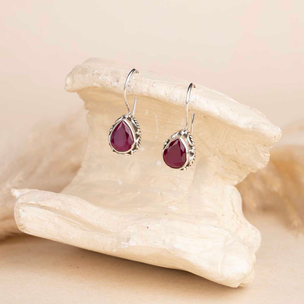 Classic Silver Drop Earrings