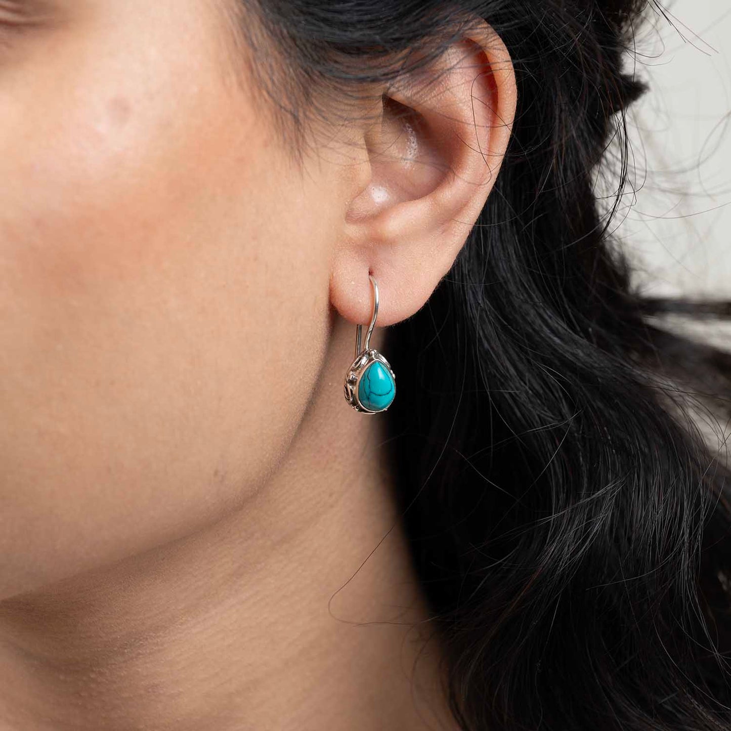 Classic Silver Drop Earrings