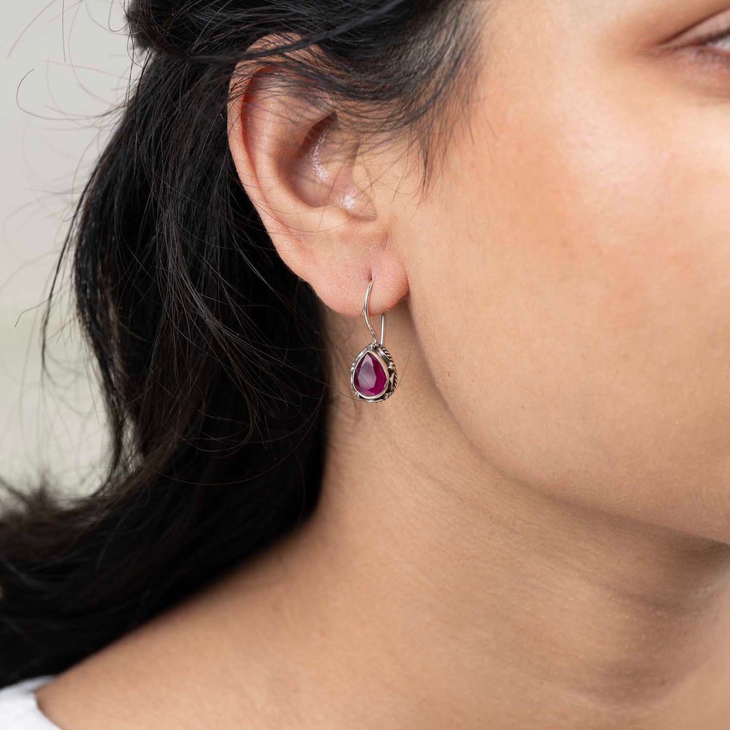 Classic Silver Drop Earrings