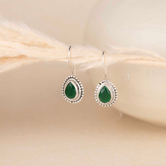 Silver Drop Earrings