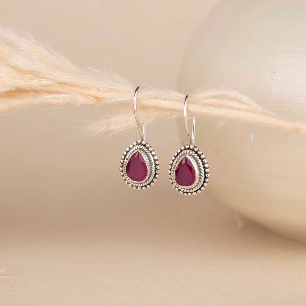 Silver Drop Earrings