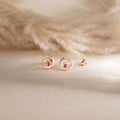 Tinny Rose Gold Earrings
