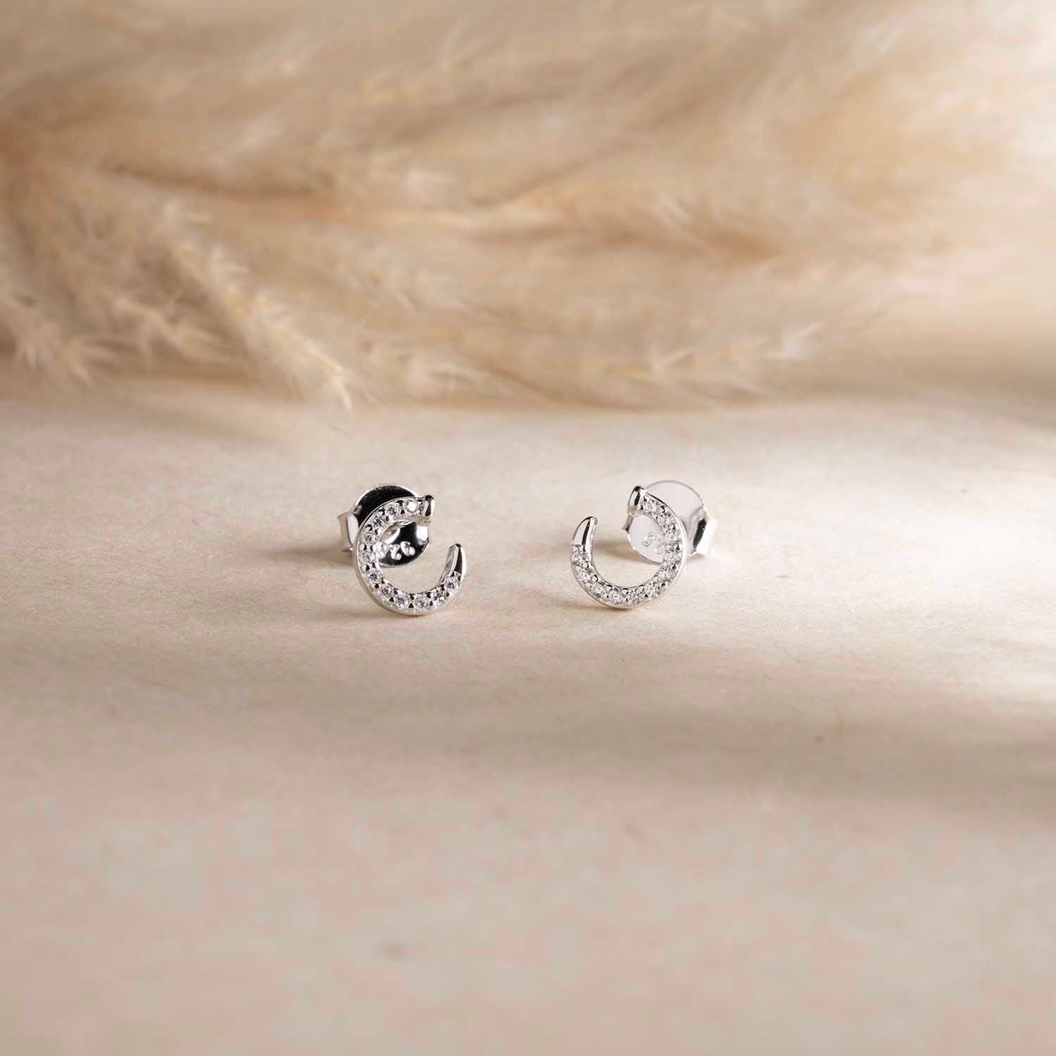 Tinny Silver Earrings