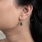 Silver Drop Earrings