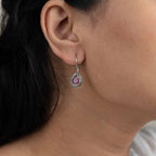 Silver Drop Earrings