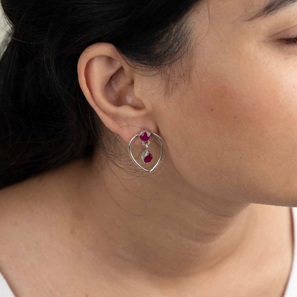 Elegant Silver Earrings