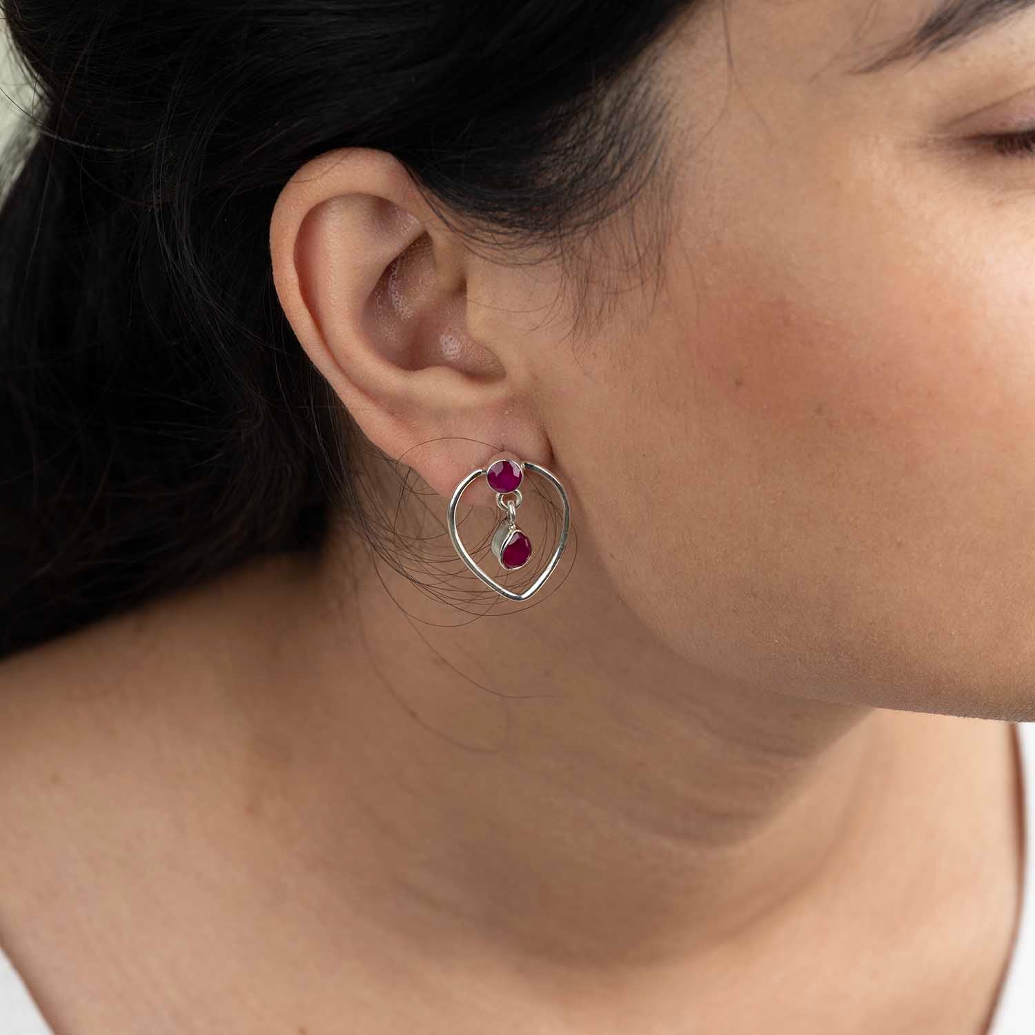 Elegant Silver Earrings