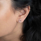 Tinny Rose Gold Earrings