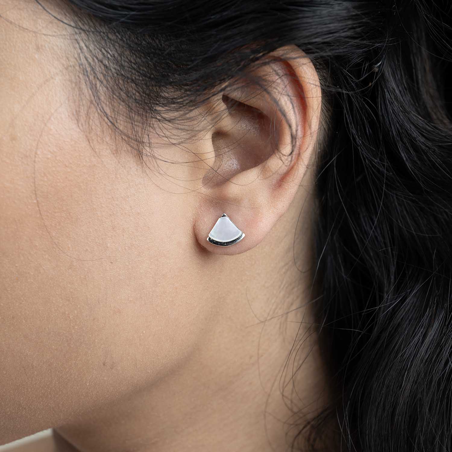 Tinny Silver Earrings