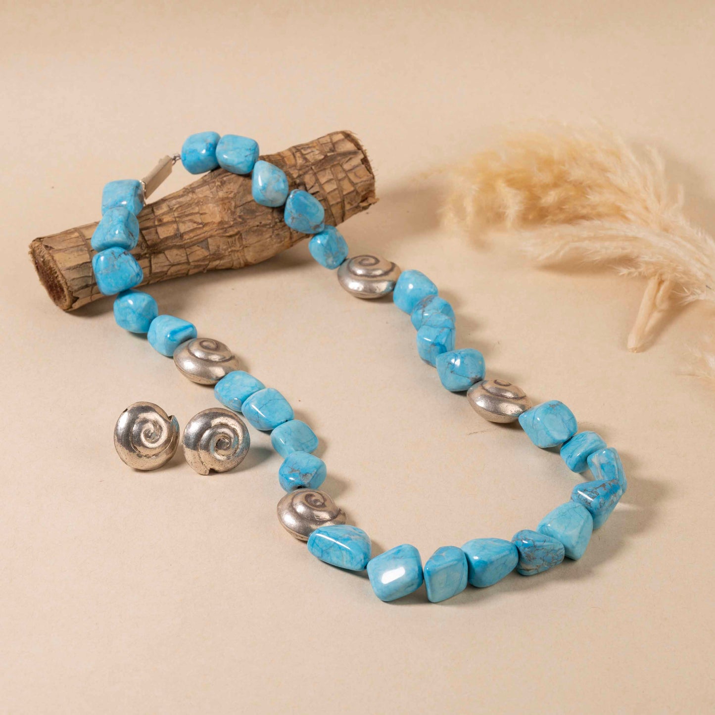 Ocean Whirl Necklace Set