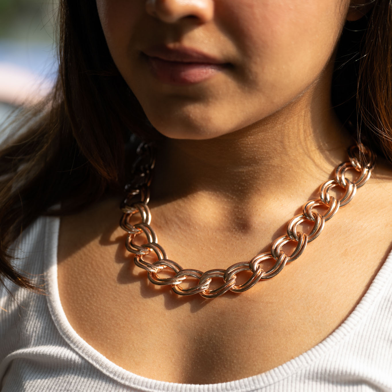 Rose Gold Bold Link Chain