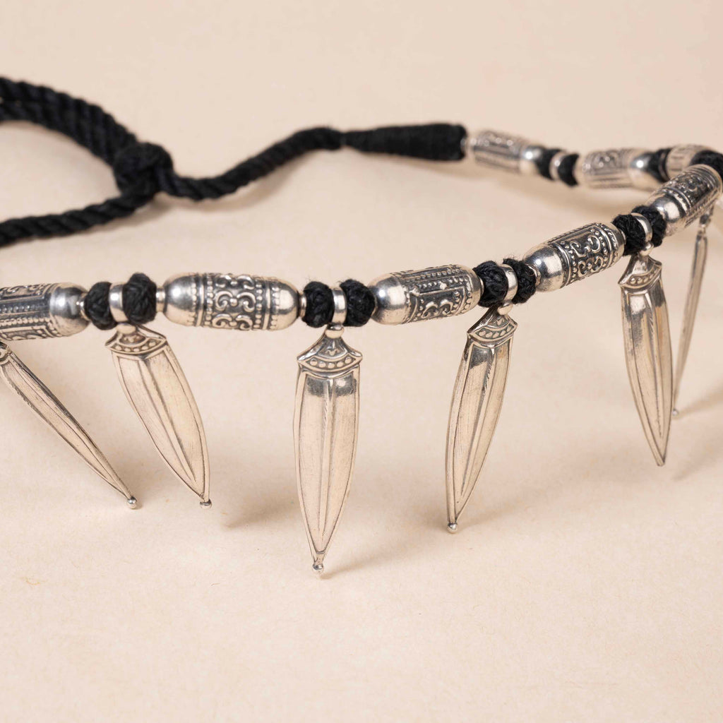 Tribal Silver Necklace