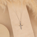 Silver Cross Neck Chain