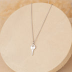 Silver Key Neck Chain