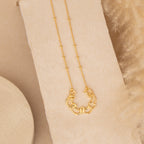 Gold Peace Neck Chain