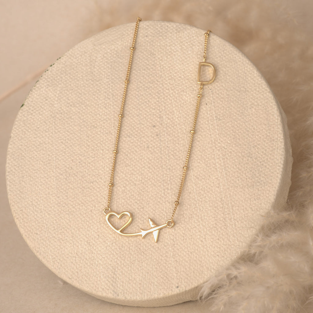 Golden Heart Neck Chain