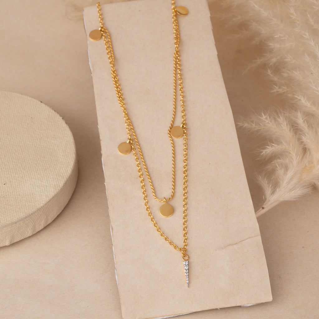 Gold 2 Layer Necklace