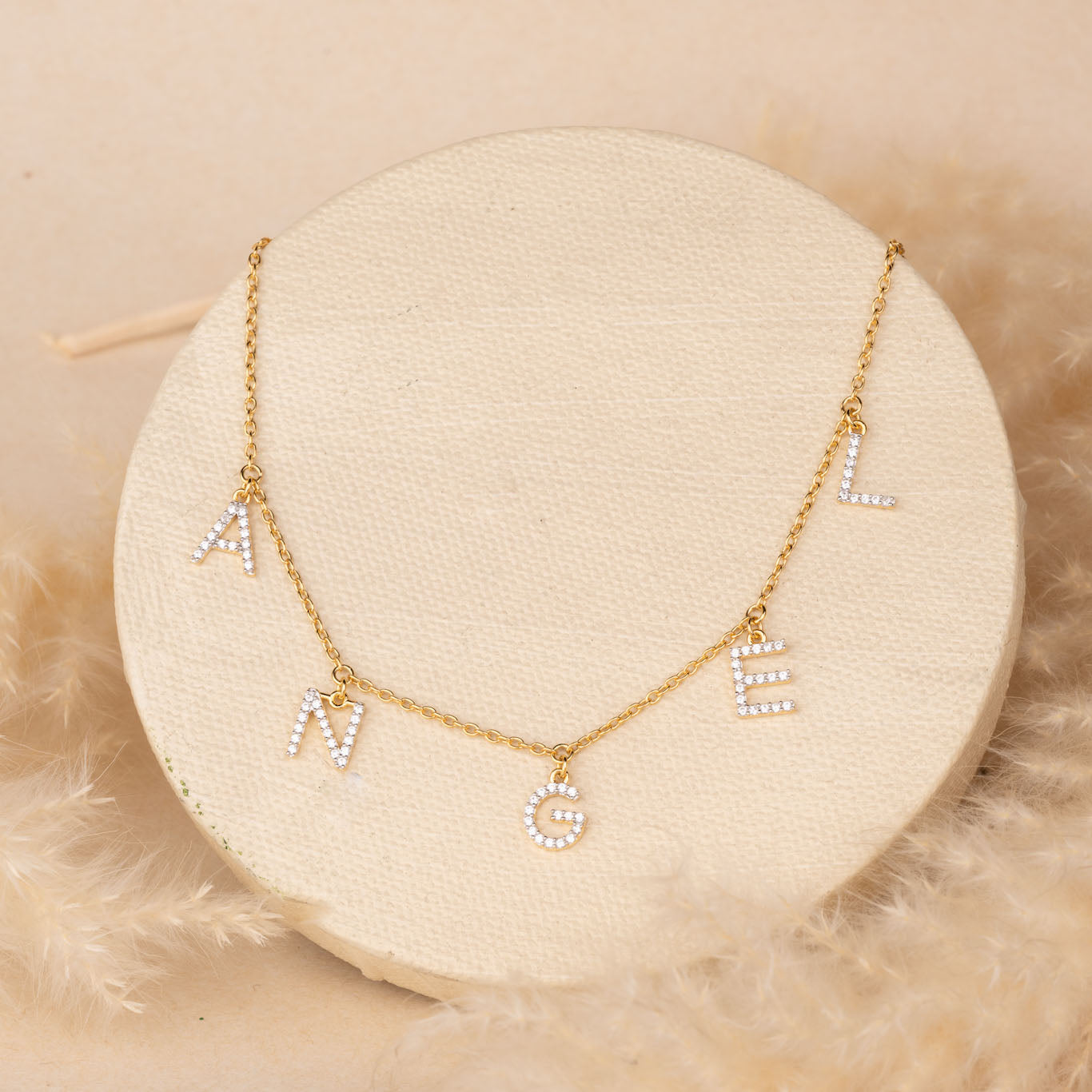 Gold Angel Neck Chain