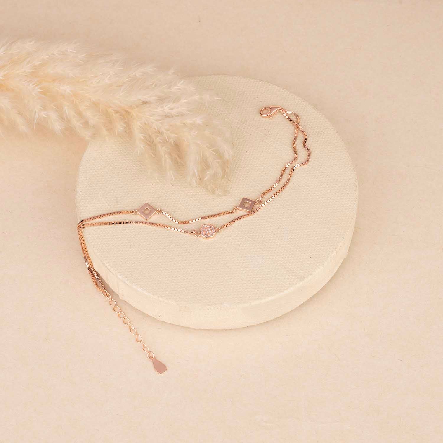 Rose Gold Chain Bracelet