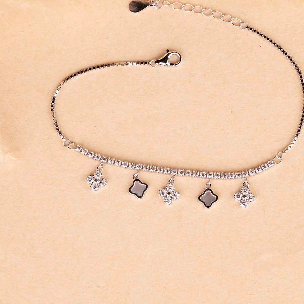 Silver CZ Bracelet