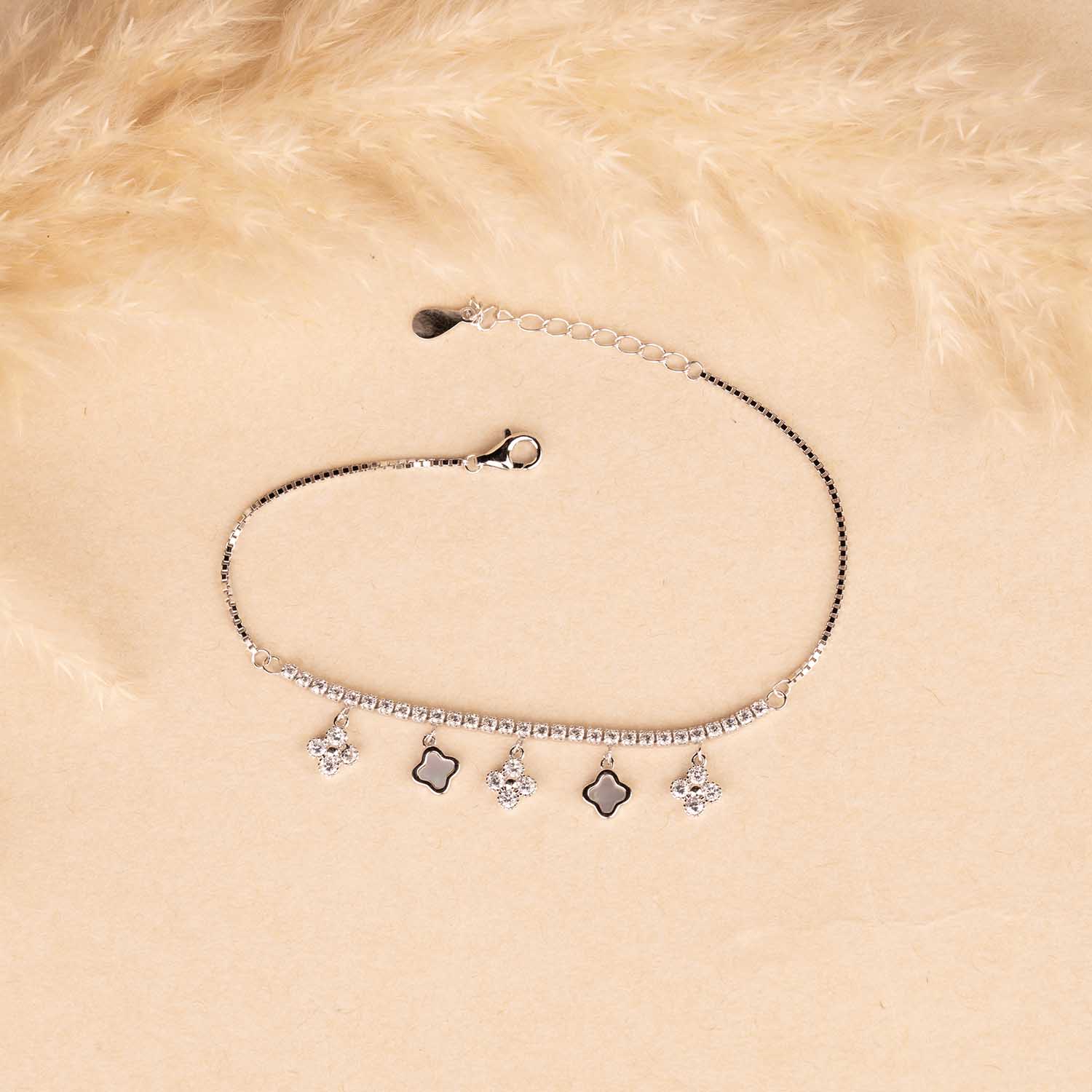 Silver CZ Bracelet