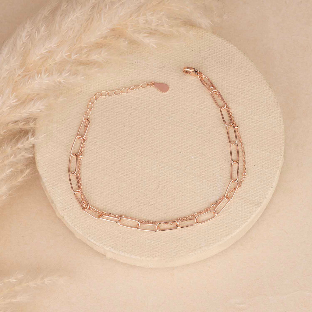 Rose Gold Chain Bracelet