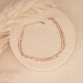 Rose Gold Chain Bracelet