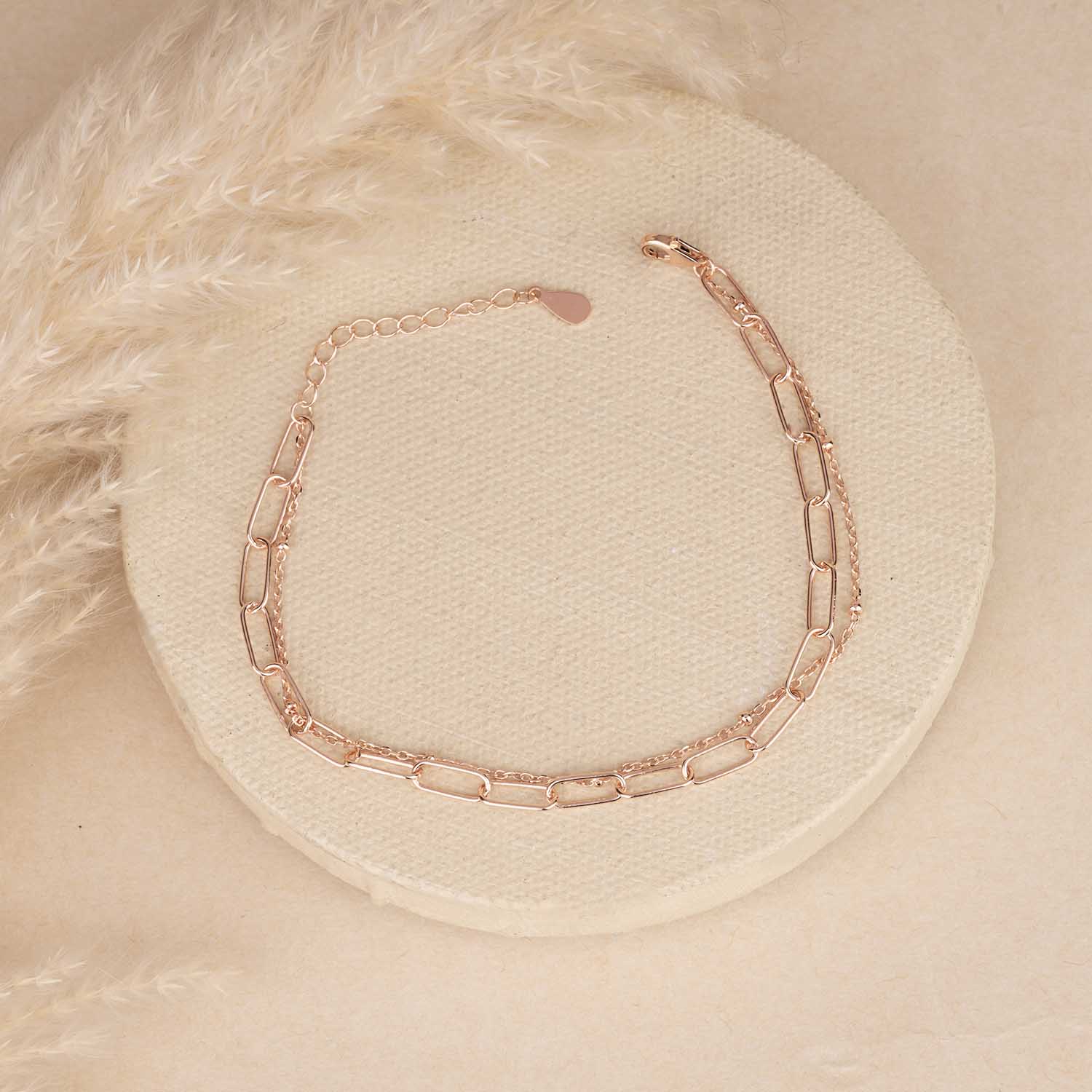 Rose Gold Chain Bracelet