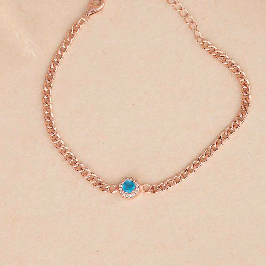 Rose Gold Chain Bracelet