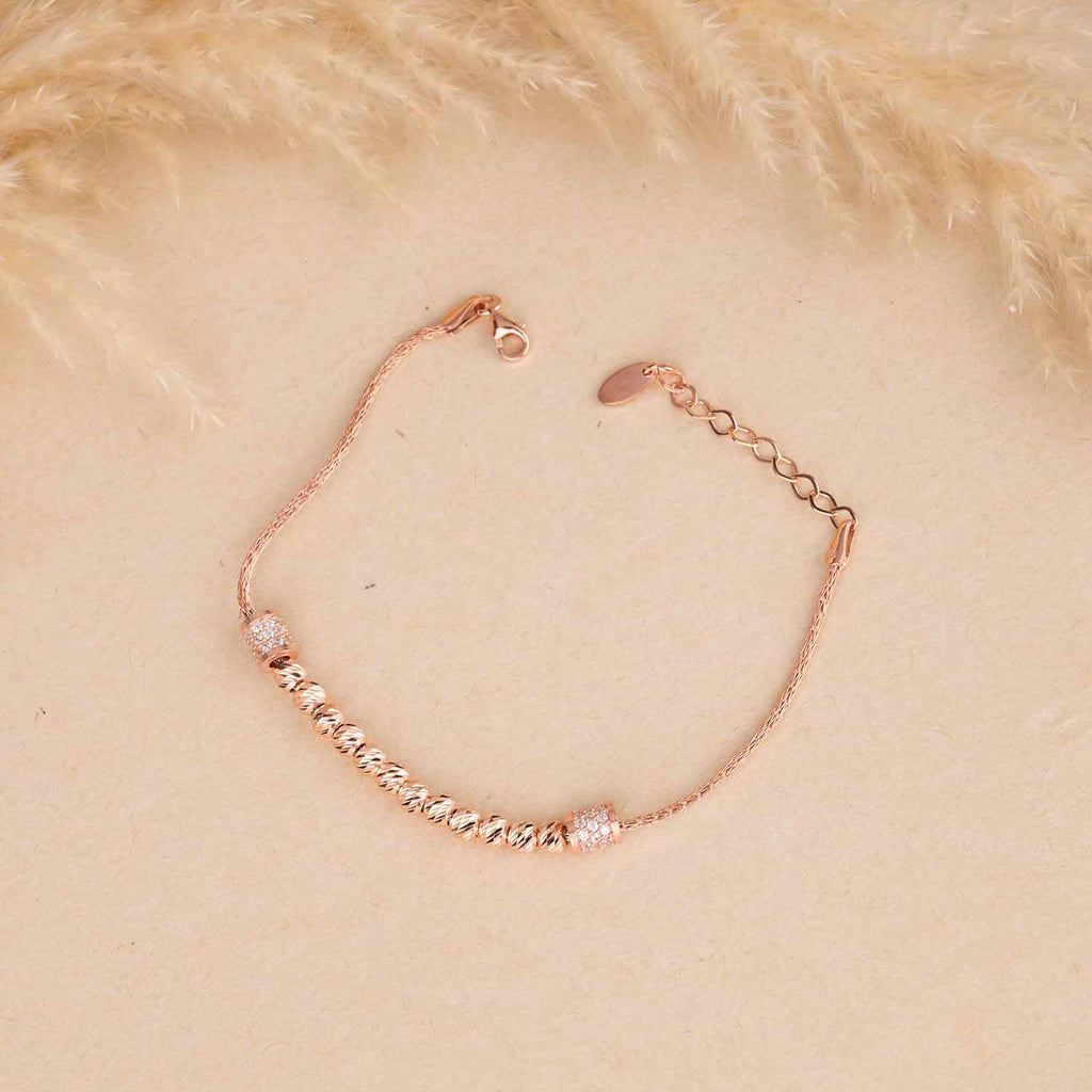 Rose Gold Beads Bracelet