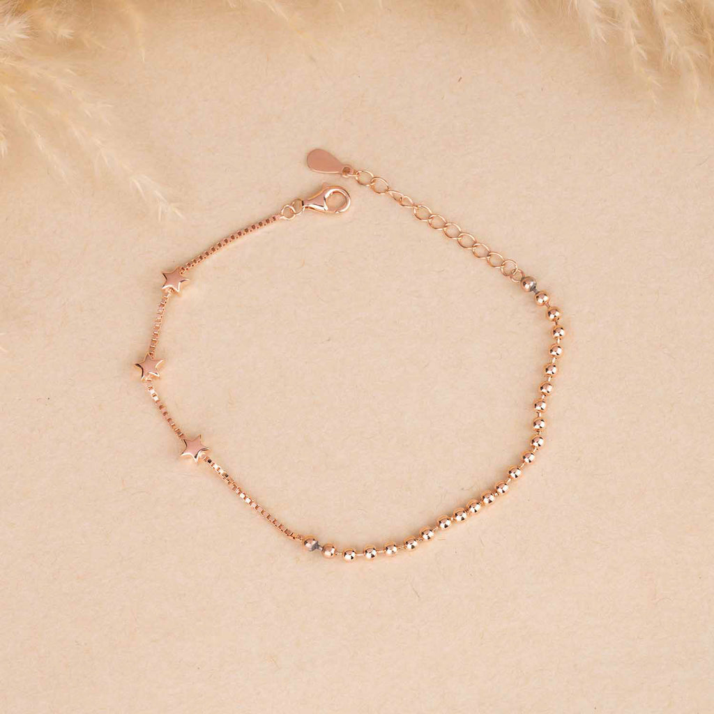 Rose Gold Stars Bracelet