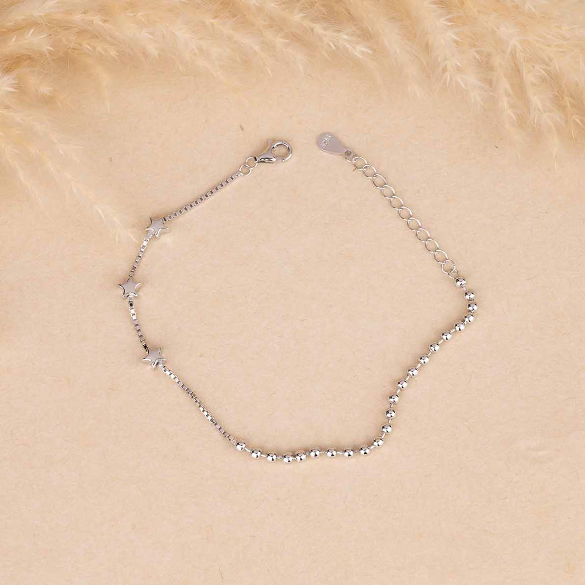 Silver Stars Bracelet