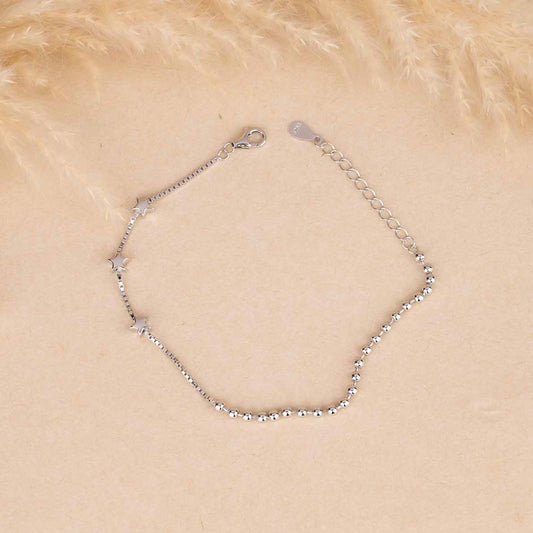 Silver Stars Bracelet