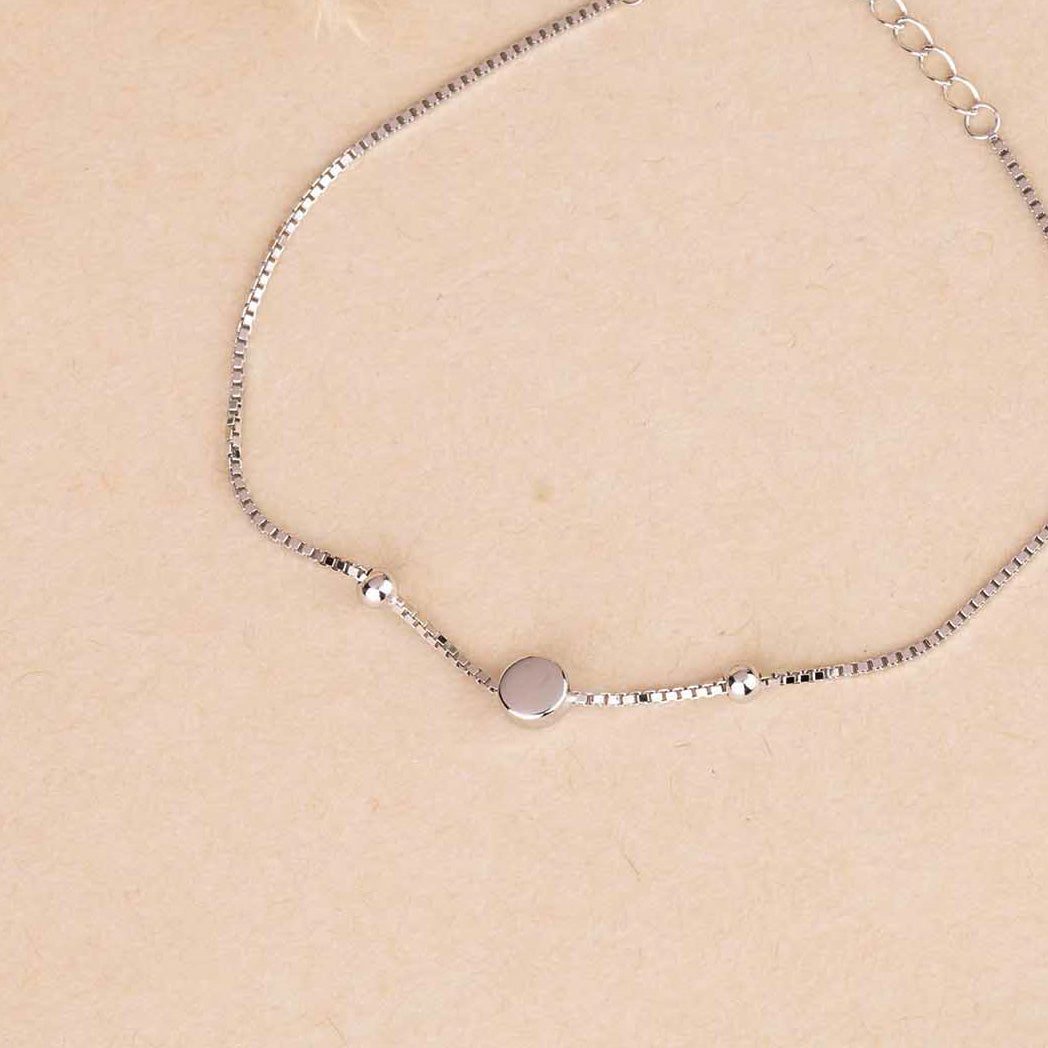 Minimal Silver Bracelet