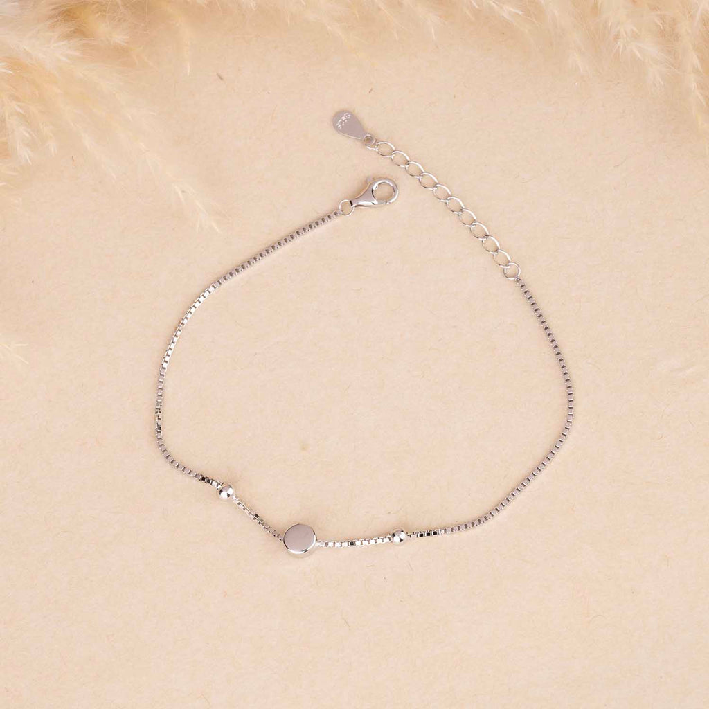 Minimal Silver Bracelet
