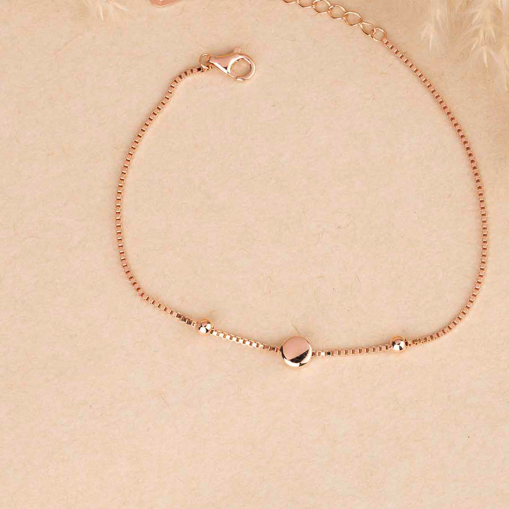 Minimal Rose Gold Bracelet