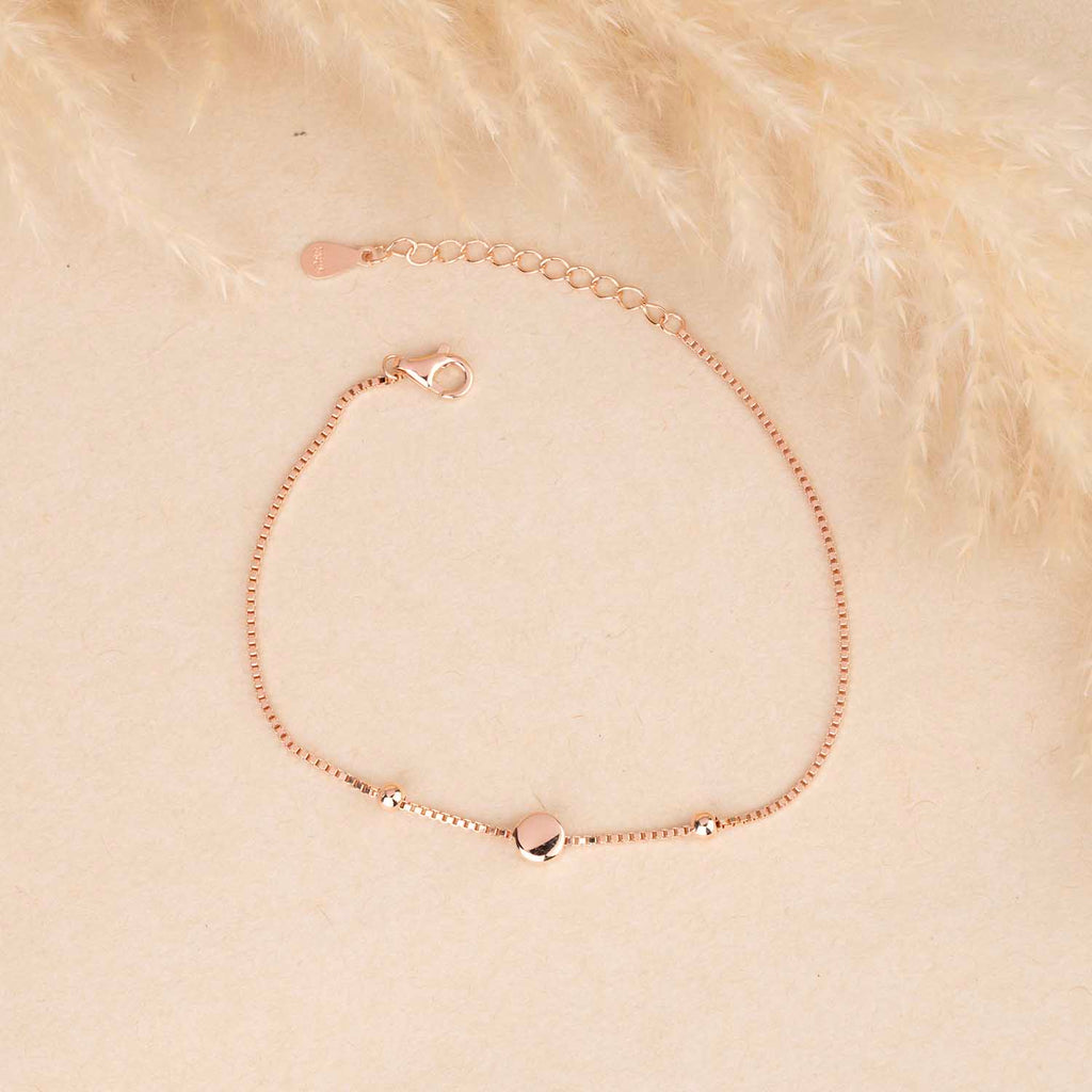 Minimal Rose Gold Bracelet