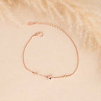Minimal Rose Gold Bracelet