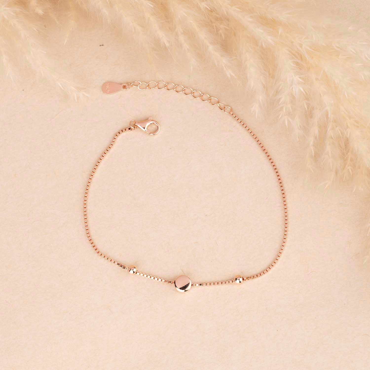 Minimal Rose Gold Bracelet