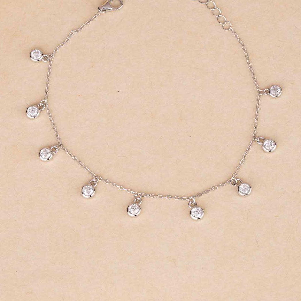 Dangling CZ Bracelet